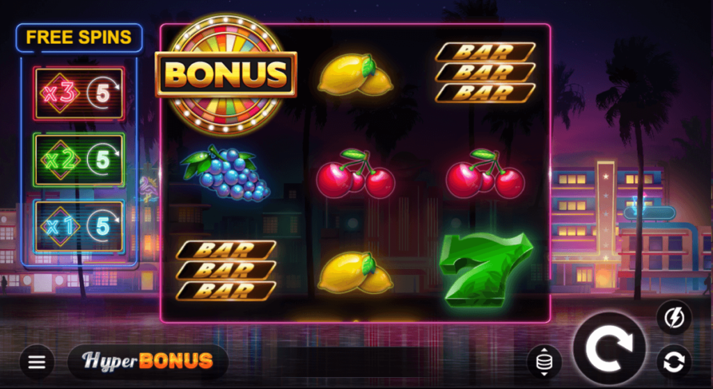 Miami Bonus Wheel Jogo da Frutinha Que Ganha Dinheiro