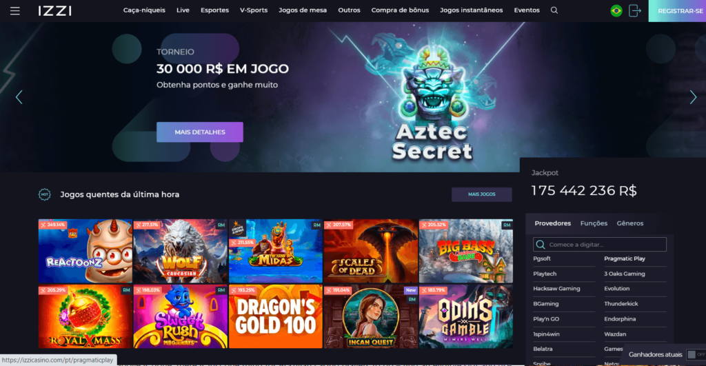 izzi casino online brasil